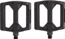 SB3 Raw Nylon Flat Pedals Black