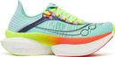 Saucony Endorphin Elite 2 Laufschuhe Blau/Orange/Gelb Unisex