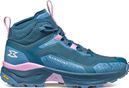 Garmont 9.81 Engage Mid Gore-Tex Damen-Wanderschuhe Blau/Pink