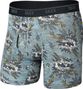 Saxx Quest Quick-Dry Mesh-boxershort, blauw/meerkleurig, heren