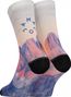 Maloja RittnerM. mountain glow Women's Socks White / Blue