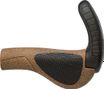 Poignées avec Bar End Ergon GP3 BioKork Pour Rohloff/Nexus - Marron / Noir