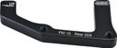 Elvedes IS / PM Adattatore Freno 203mm Nero