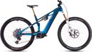 VTT Électrique Tout-Suspendu Cube Stereo Hybrid One44 HPC AT 800 Sram X0 Eagle AXS 12V 800 Wh 29'' Bleu Actionteam 2025