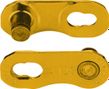 KMC MissingLink FLATNR Flachkopf-Kettenglied 12/13S Gold