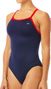 Costume da bagno TYR Hexa Diamondfit Donna Blu/Rosso