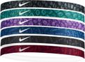 Mini Hoofdbanden (x6) Unisex Nike Bedrukte Hoofdbanden Multi Kleuren