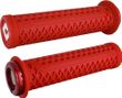 Pair of Odi Vans V2.1 Grips 135 mm Red