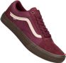 Chaussures Basses Vans BMX Old Skool Rouge Bordeaux