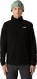 Heren The North Face Glacier 1/4 Zip Fleece Zwart