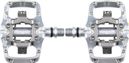 Paire de Pédales Automatiques Hope Union TC Clip Argent