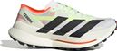adidas Terrex Agravic Speed Ultra 2 Trail Running Shoes, White/Black, Women's