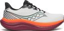Saucony Triumph 23 Running Shoes, White/Red, Men's