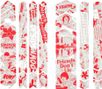 Kit di protezione telaio completo stile All Mountain Stranger Things UpsideDown Bianco / Rosso
