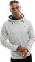 Sweat à capuche fitness homme Challenger Gris Nacré