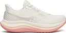 Saucony Triumph 23 Running Shoes, White/Pink, Women's