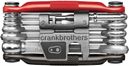 CRANKBROTHERS Multi-Outils M17 17 Fonctions Noir Rouge