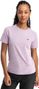 T-shirt randonnée manches courtes femme Stave Violet