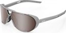 Lunettes 100% Westcraft Soft Tact Cool Gris - HiPER Miroir Silver
