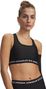 Under Armour Crossback Mid Sport-BH für Damen, schwarz