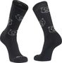 Northwave Core Sock Pair of Socks Black Gray