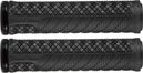 Paire de Grips Lizard Skins Charge Evo Lock-On Noir Jet