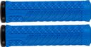 Paire de Grips Lizard Skins Charge Evo Lock-On Bleu Électrique