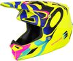Casque Intégral Shot Speed Ghost Jaune Brillant Enfant