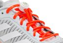Lacets Elastiques Course Running Confort Optimal en Silicone  - rouge fluo