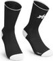 Calcetines Assos RS Superleger Unisex Negro/Blanco