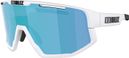 Lunettes Bliz Fusion Small Blanc Mat / Bleu 