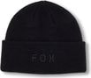 Bonnet Femme Fox Wordmark Noir