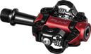 Coppia di pedali automatici Funn Tactic Rosso