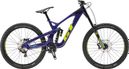 GT Fury Carbon Expert 27.5 Full Suspension MTB Shimano Zee 10S 27.5'' Purple Chartreuse Green 2019