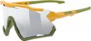 UVEX Sportstyle 228 Sonnenbrille Senf / Olive Mat