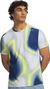 Under Armour Velociti Pro Lauf-T-Shirt für Herren, blau/gelb