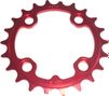 Truvativ Plateau 4 branches 22 dents rouge