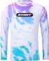 Maglia a maniche lunghe Kenny Elite da bambino viola/bianco
