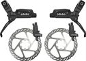 Pair of brakes SRAM Level with Disc 160mm Black