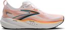 Chaussures Running Brooks Glycerin 22 Blanc/Orange Homme