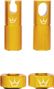 Peaty's x Chris King (MK2) Tubeless Valve Accessories Gold