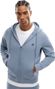 Sweat à capuche fitness zippé homme Surpass Bleu