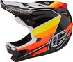Troy Lee Designs D4 Carbon Mips Full Face Helm Zwart/Oranje