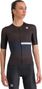 Maglia a maniche corte Sportful Bomber Donna Nero/Bianco