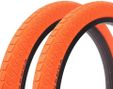 2x pneus BMX KENDA 20 pouces x 1 95 pouces orange