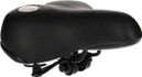 Selle de vélo Dames/Hommes Siège Gel Confort Noir