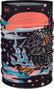 Buff ThermoNet Unisex Neck Warmer Negro/Corail