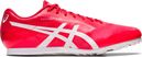 Asics Hyper LD 6 Rot Weiß Unisex-Leichtathletikschuhe