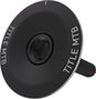 Handlebar Cap with Compression Star, Title 1 1/8″, Black
