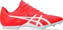 Chaussures Athlétisme Unisexe Asics Hyper MD 8 Rose/Blanc